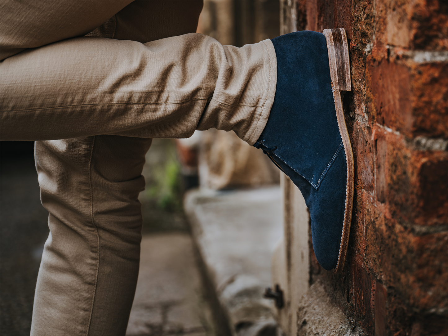 The Chukka Boot | Blue Suede