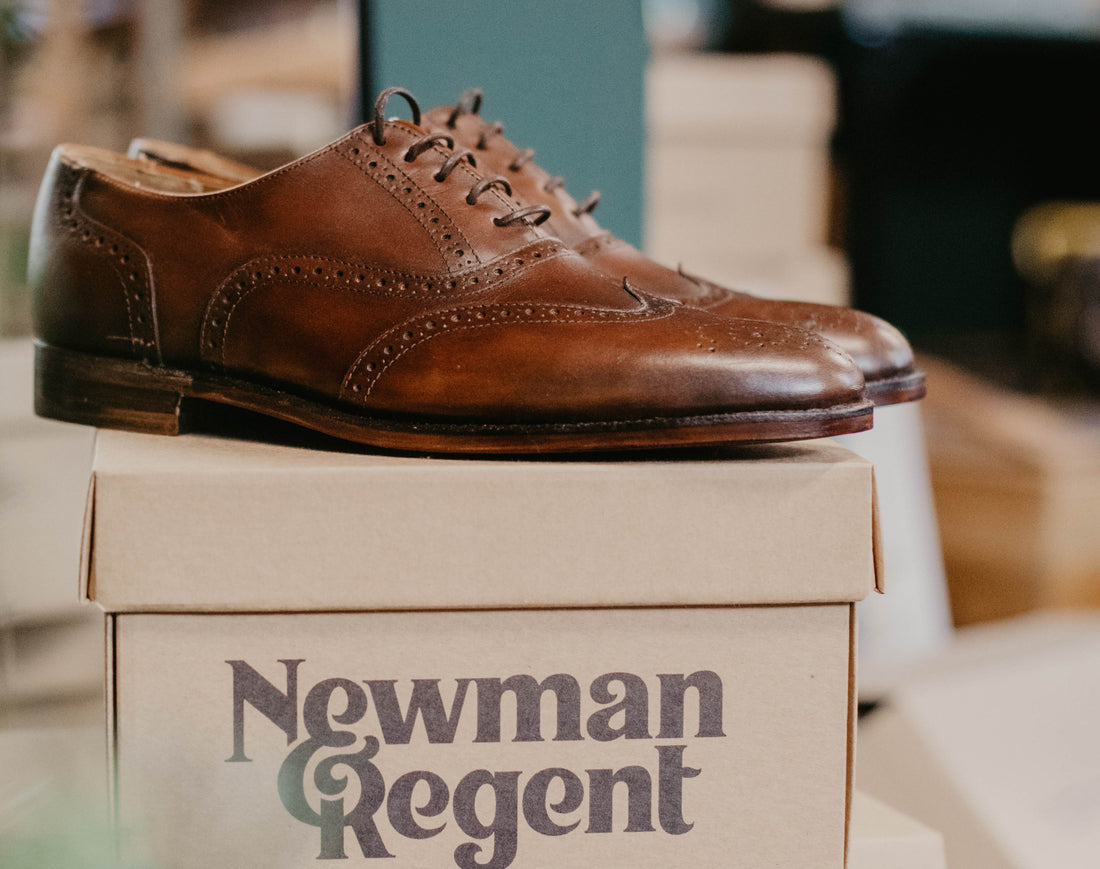 Why you should consider adding brogue shoes to your wedding attire.